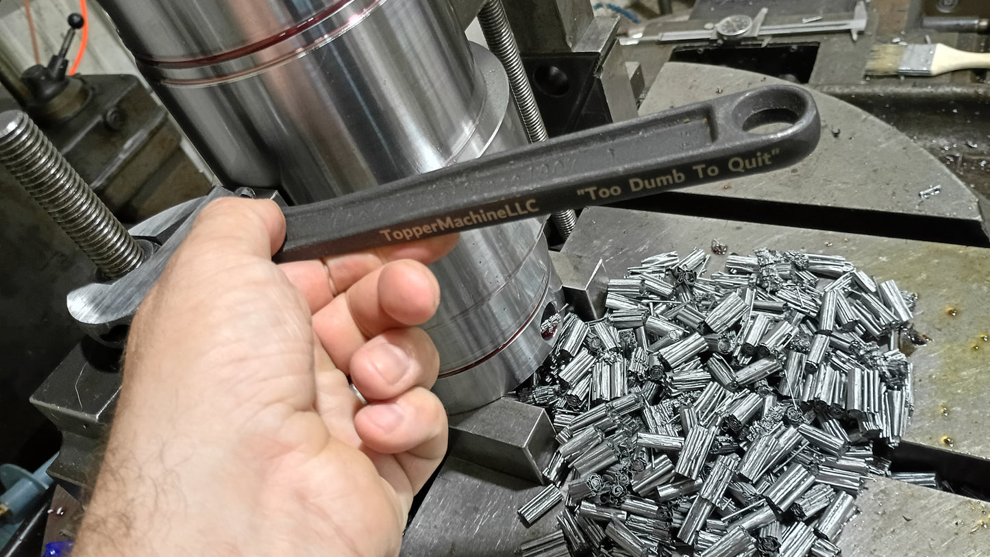 Topper Machine LLC, 10" Cresent Wrench, Made In USA