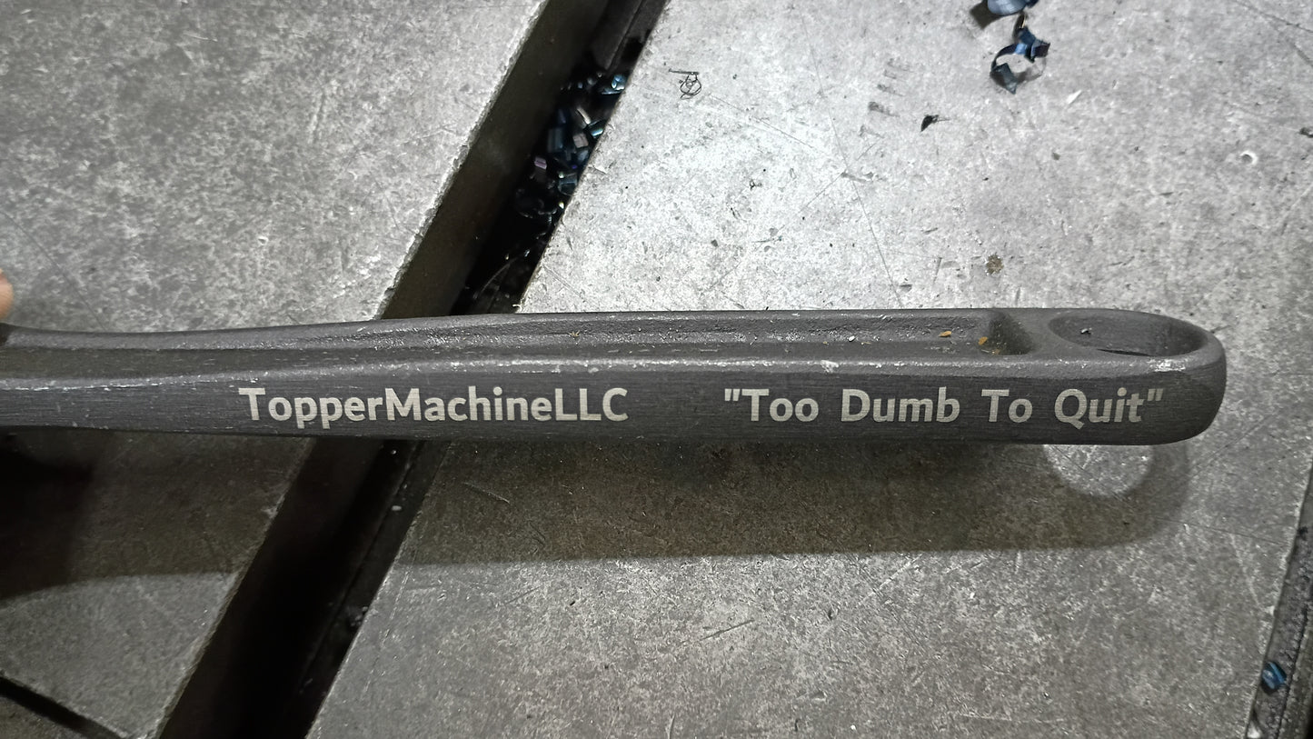 Topper Machine LLC, 10" Cresent Wrench, Made In USA