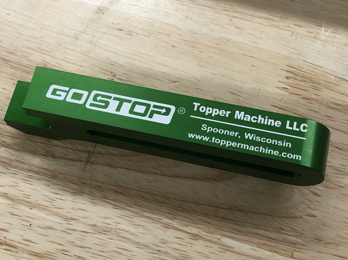 GO STOP GSK-003 Limited Edition Topper Machine LLC - Work Stop