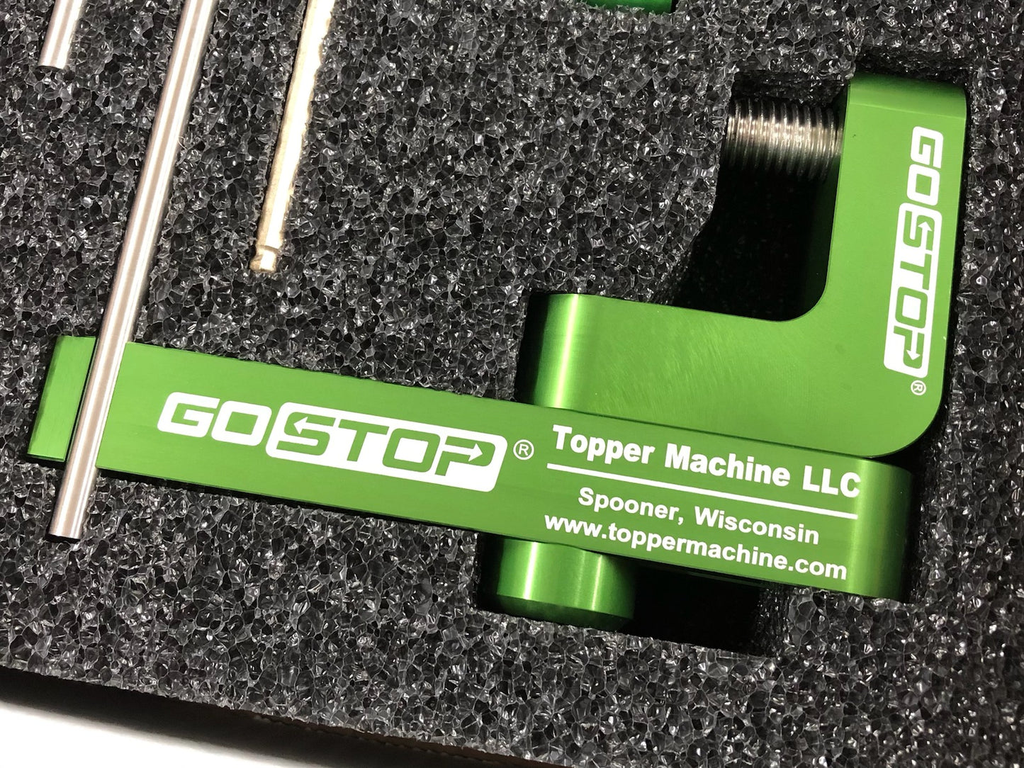 GO STOP GSK-003 Limited Edition Topper Machine LLC - Work Stop