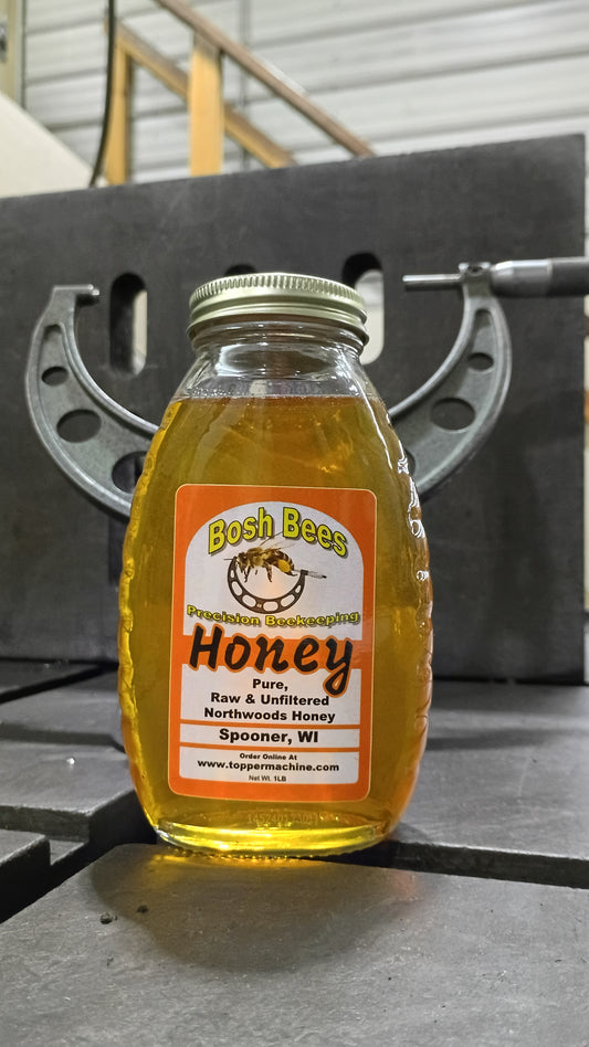 1LB Jar of Bosh Bees Honey