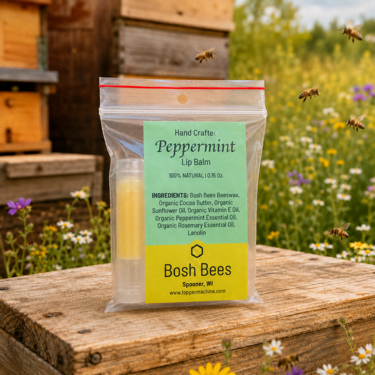 Bosh Bees Hand Crafted Lip Balm