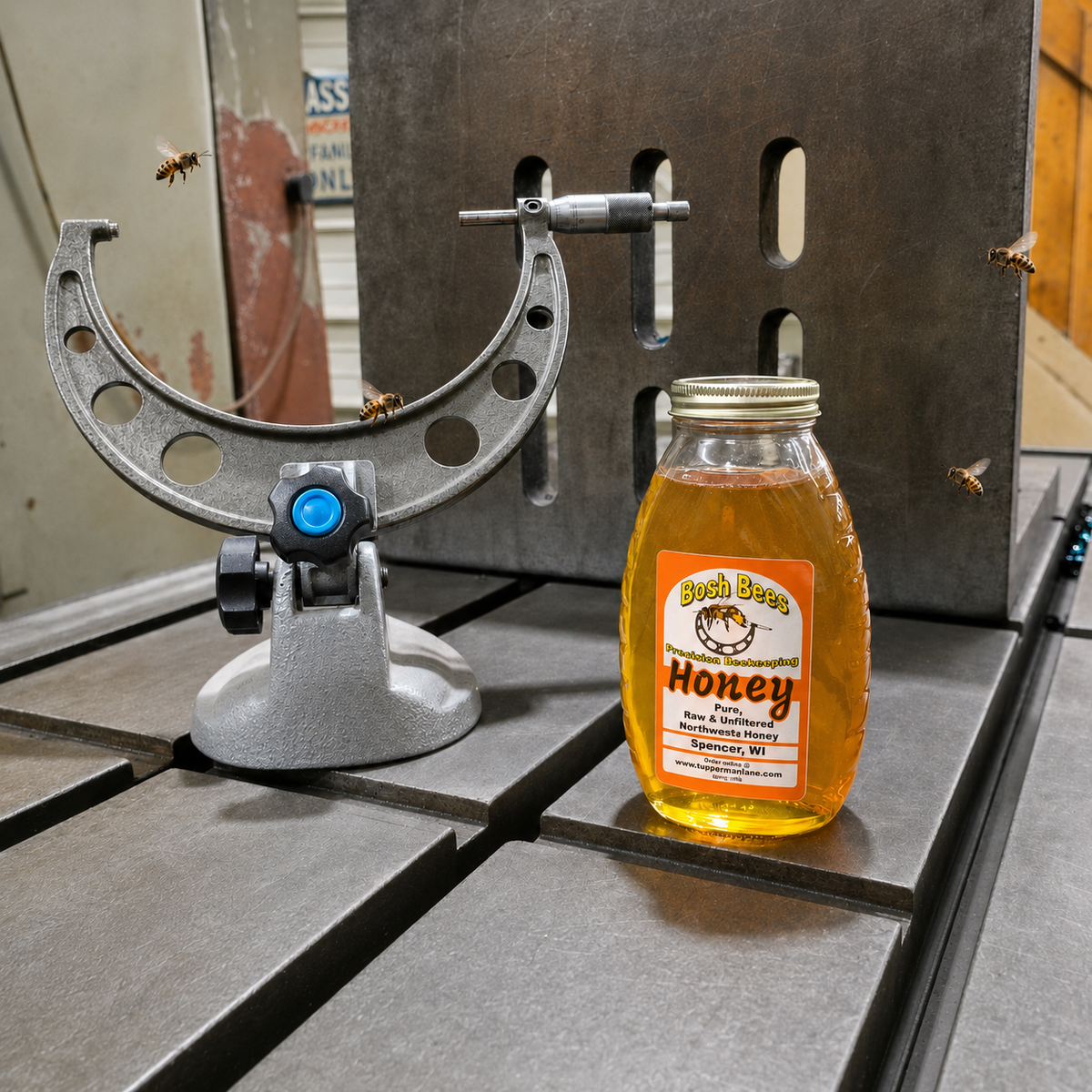 1LB Jar of Bosh Bees Honey